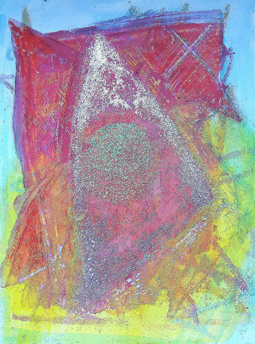 "show me" van Edith Sandhofer, Werk op papier te koop op Singulart
