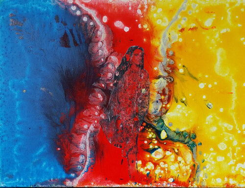 "in between" 2024 par Edith Sandhofer, Peinture en vente sur Singulart