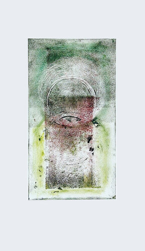 "spiritual" 20x10,5 de Edith Sandhofer, Obra en papel a la venta en Singulart