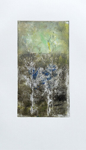 "secret growth" 20x10,5 de Edith Sandhofer, Obra en papel a la venta en Singulart
