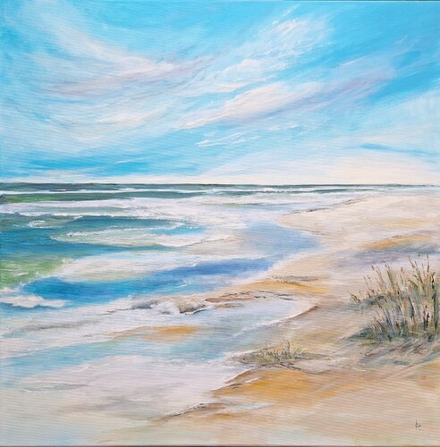 Spiel der Wellen by Henriette Lorkowski, Painting for Sale on Singulart