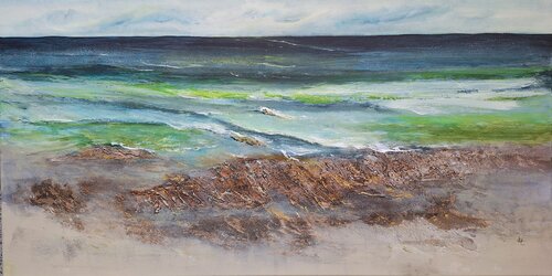 Wellenspiel am Strand Henriette Lorkowski