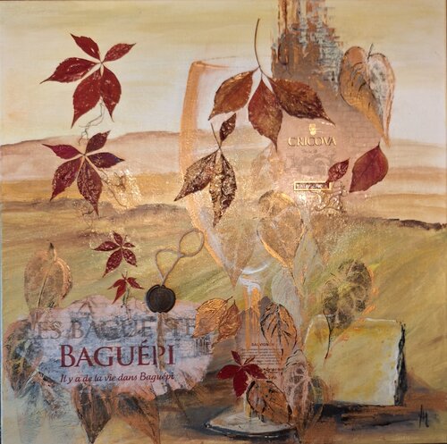 Wein und mehr di Henriette Lorkowski, Pittura in vendita su Singulart