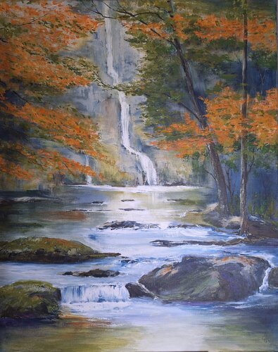 Magie des Wassers di Henriette Lorkowski, Pittura in vendita su Singulart