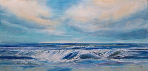 The Wave van Henriette Lorkowski, Schilderij te koop op Singulart