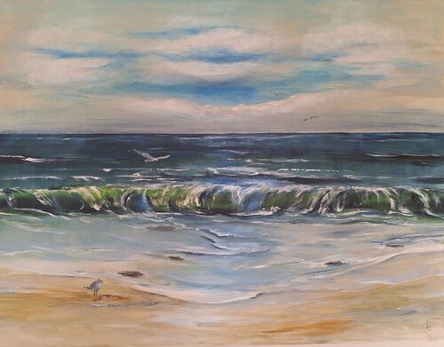 Es klart auf by Henriette Lorkowski, 회화 for Sale on Singulart