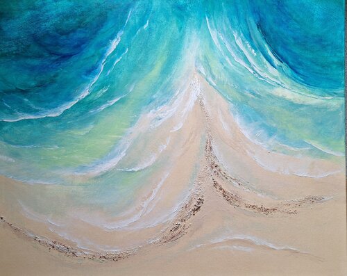 Meeresrauschen by Henriette Lorkowski, Painting for Sale on Singulart