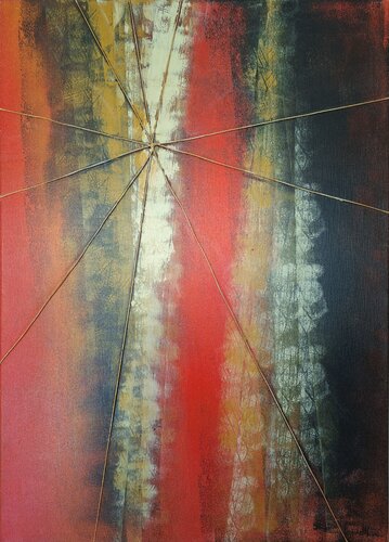 Pulse of the Universe van Henriette Lorkowski, Schilderij te koop op Singulart