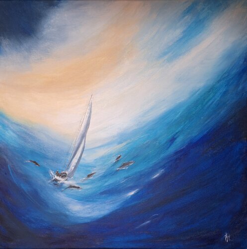 Vertrauen by Henriette Lorkowski, 회화 for Sale on Singulart