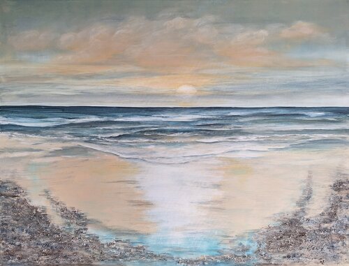 Sunset Symphony by Henriette Lorkowski, 회화 for Sale on Singulart