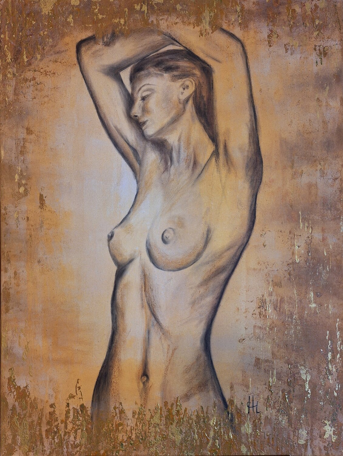 Weiblicher Akt Henriette Lorkowski