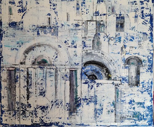 Pierres d'Antan ter di Christiane Benoit, Pittura in vendita su Singulart