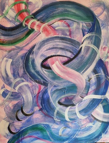 Turbulences silencieuses von Christiane Benoit, Malerei kaufen auf Singulart