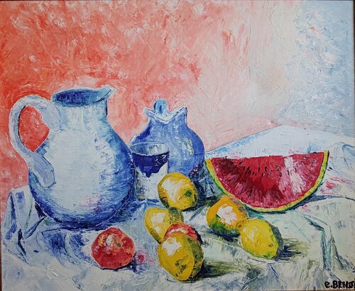 Soif d'été von Christiane Benoit, Malerei kaufen auf Singulart