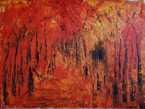 Automne van Christiane Benoit, Schilderij te koop op Singulart