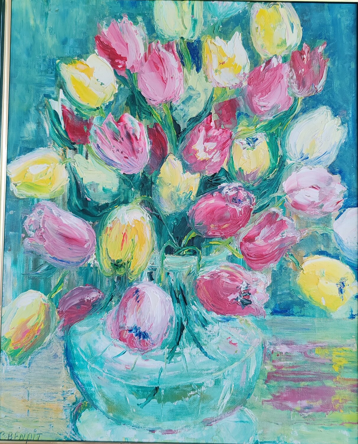 Bouquet de tulipes Christiane Benoit