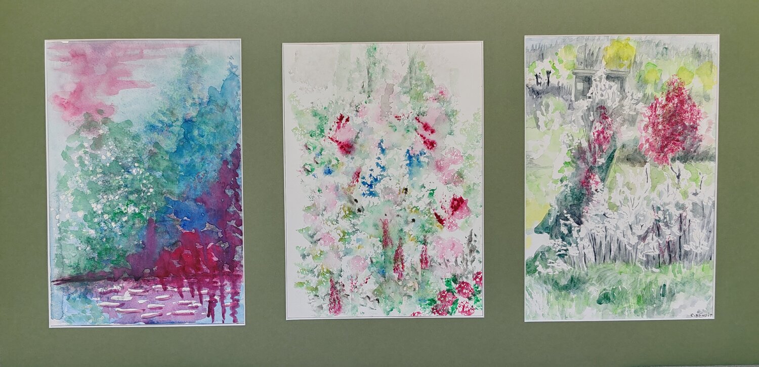 Triptyque : ombre et lumières Christiane Benoit