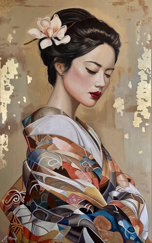 Himari by Elisabeth Mione, 회화 for Sale on Singulart