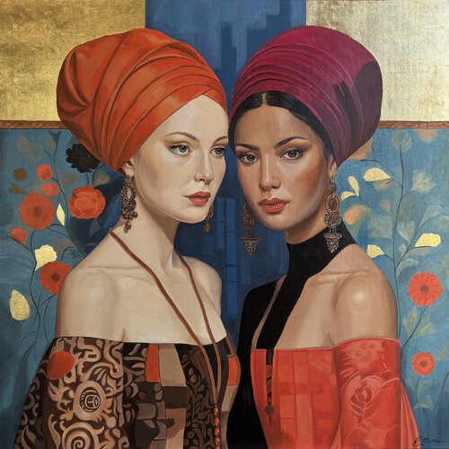 L'Echo des couleurs by Elisabeth Mione, Painting for Sale on Singulart