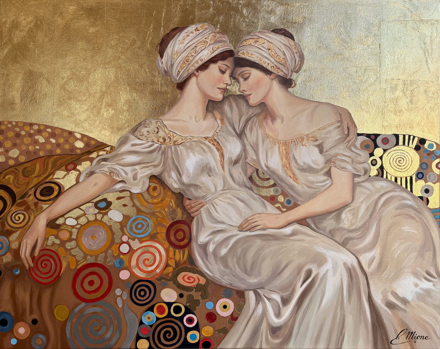 Consolation Elisabeth Mione Pintura original en venta