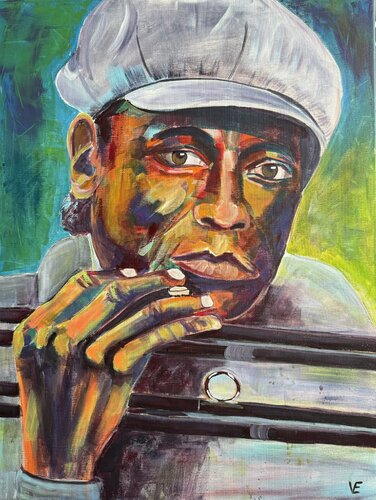 Miles Davis de Susann Versteegen, Pintura a la venta en Singulart