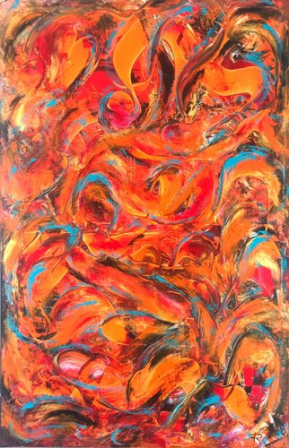 "Héphaïstos" von Renaud Angerville-Langlois, Malerei kaufen auf Singulart