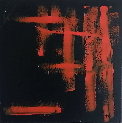 "Orange mécanique" par Renaud Angerville-Langlois, Peinture en vente sur Singulart