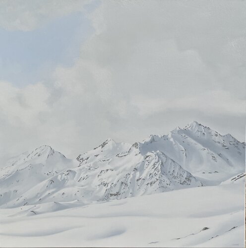 Voyage en paysage enneigée - variation 1 Isabelle Jouan