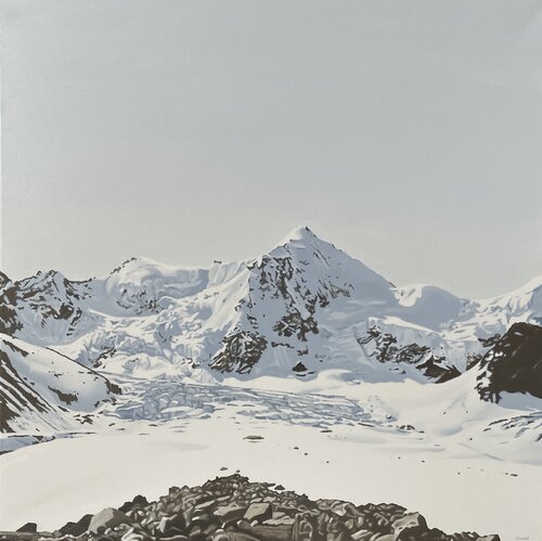 L'Ober Gabelhorn depuis le Glacier Durand – Suisse Isabelle Jouan