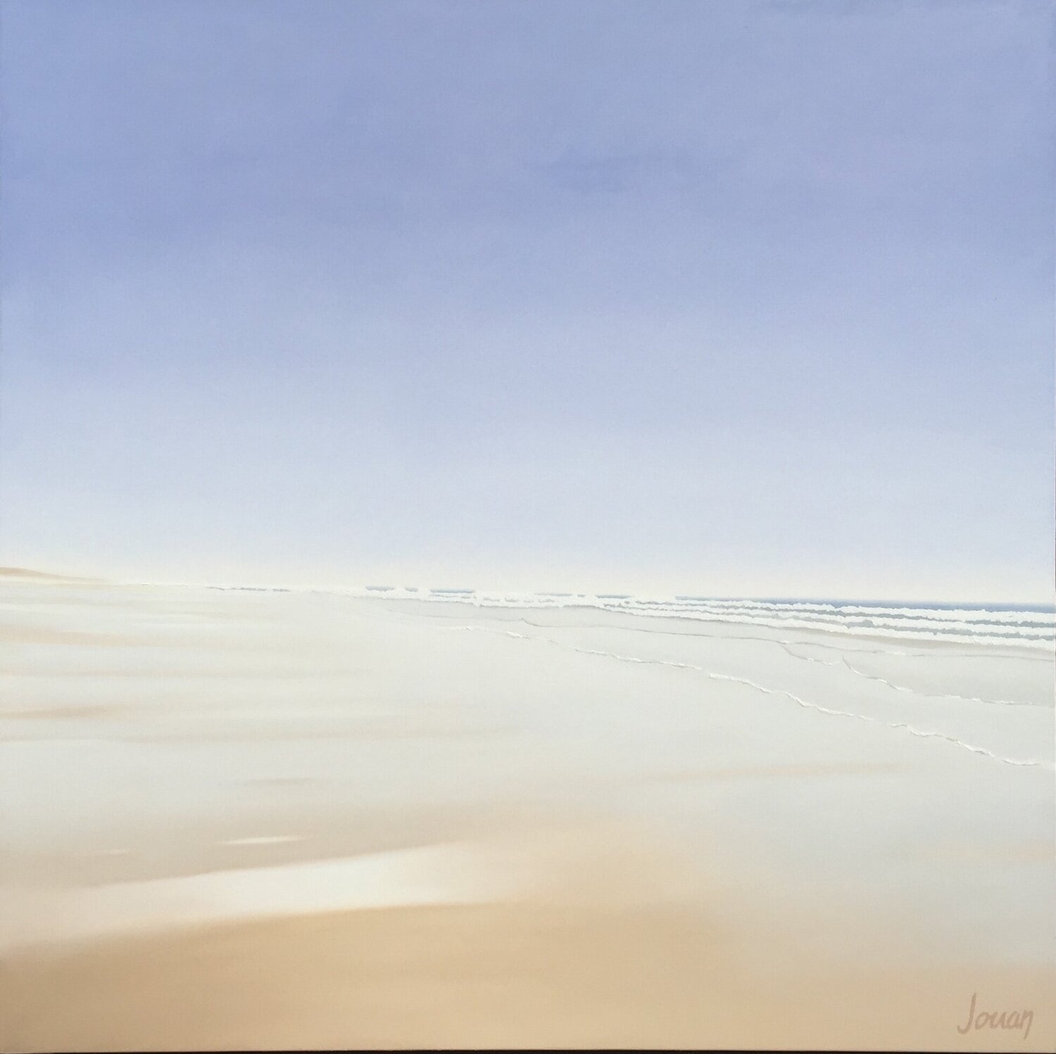 Avec la mer du Nord... Isabelle Jouan