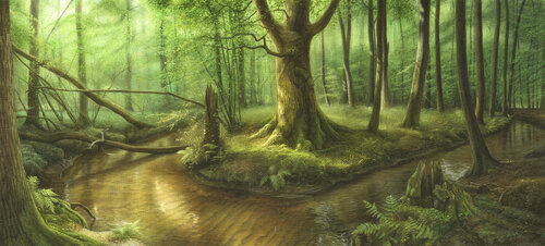 Waldesherz by Nicolina Schöfer-Wimmer, Painting for Sale on Singulart