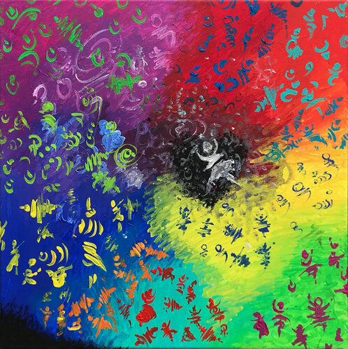 Tanz der Farben van Master Phago, Schilderij te koop op Singulart