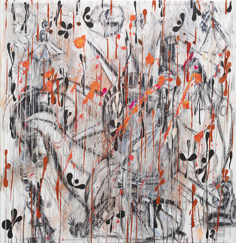 Madame Liberte, NYC and brown color by Master Phago, Digital for Sale on Singulart