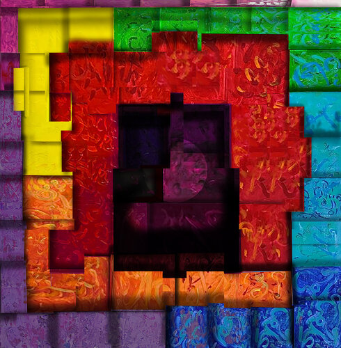 Das Portal zur Liebe par Master Phago, Peinture en vente sur Singulart