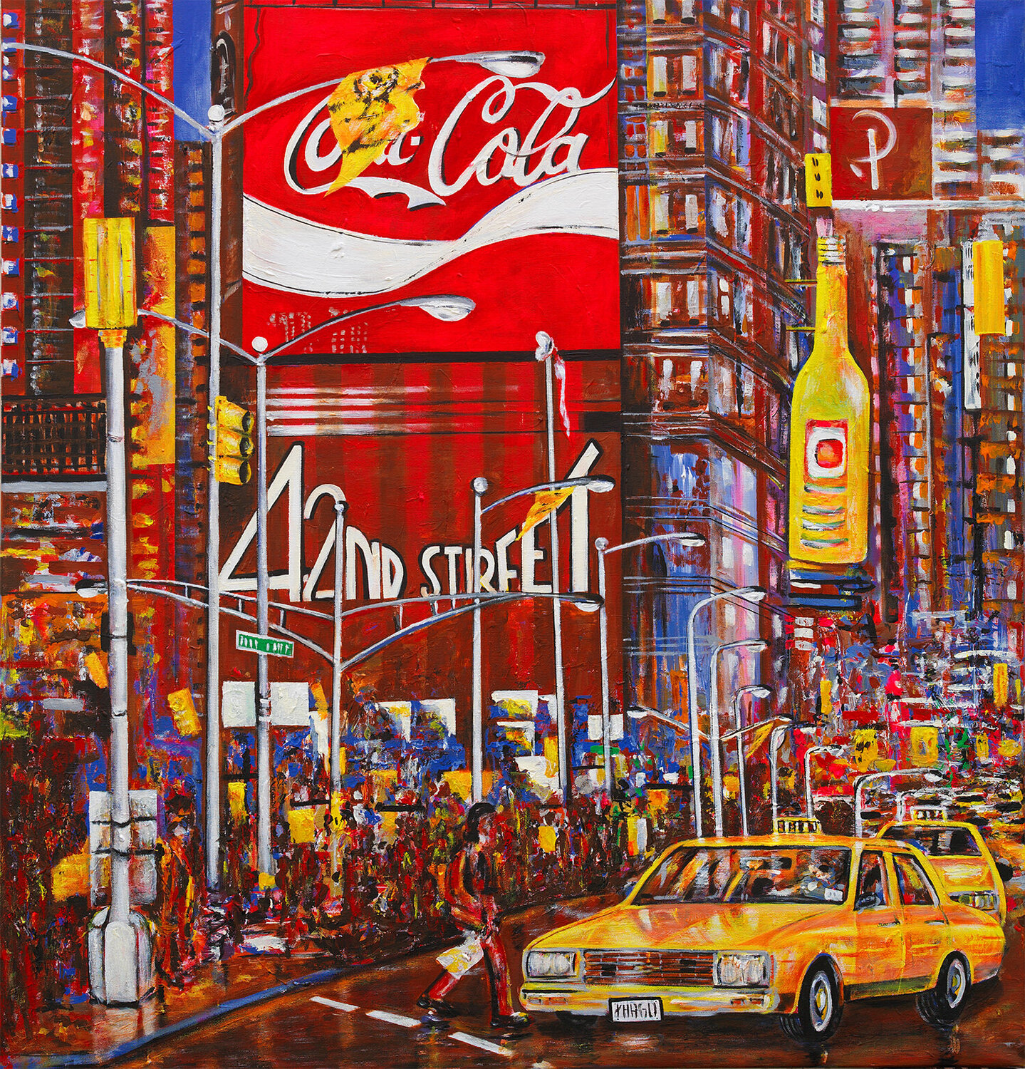 NYC, in red and yellow Master Phago