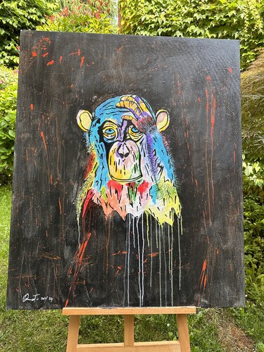 Humanity (the black edition) von Marco Amato, Malerei kaufen auf Singulart