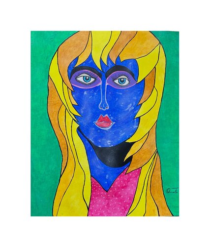 Jenny Blue von Marco Amato, Malerei kaufen auf Singulart