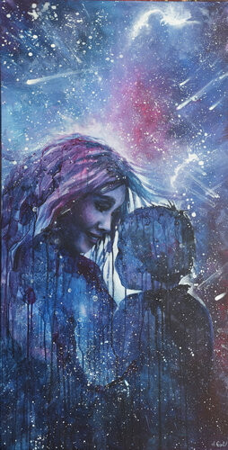 You are my Universe von Anna Gold, Malerei kaufen auf Singulart