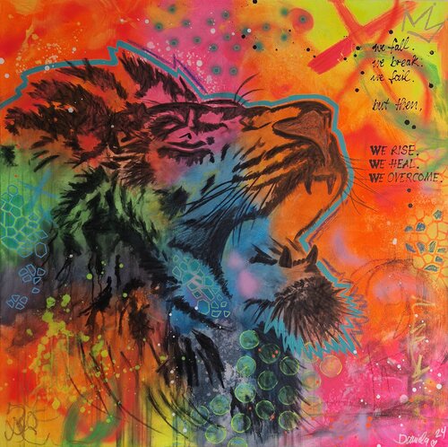 stay strong by Daniela Schreiber, Painting for Sale on Singulart
