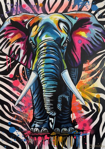 Traust du dich? par Daniela Schreiber, Peinture en vente sur Singulart