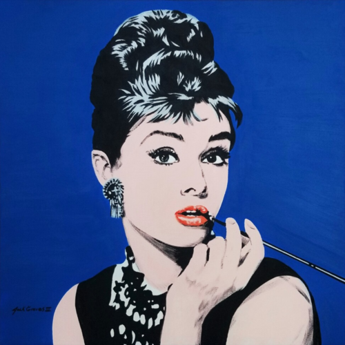 Audrey Hepburn Icon XIII von Jack Graves III, Malerei kaufen auf Singulart