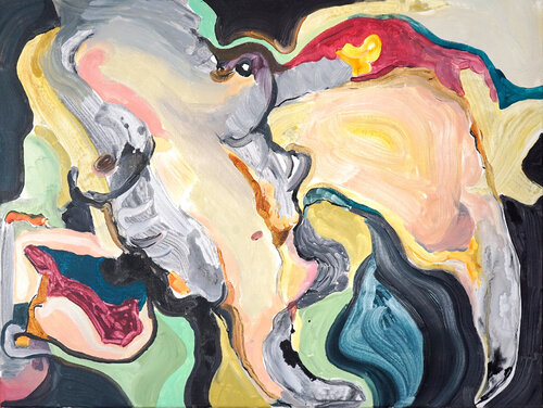 Wellenkörper di Sissy Schneider, Pittura in vendita su Singulart