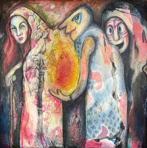 Die Höhle des Alchemisten di Sissy Schneider, Pittura in vendita su Singulart