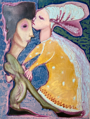 The Dance di Sissy Schneider, Pittura in vendita su Singulart