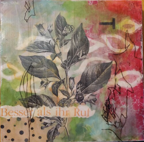 Dangerous Beauties - Tollkirsche von Hanne Paterno, Malerei kaufen auf Singulart