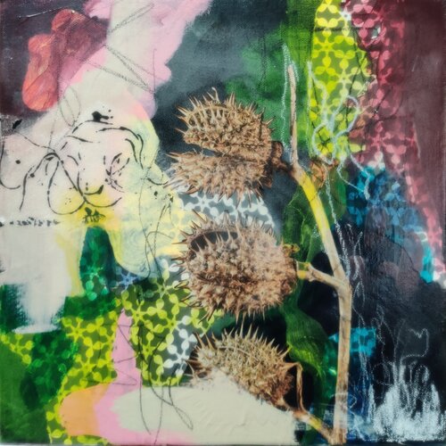 Poisonous Plant - Stechapfel di Hanne Paterno, Pittura in vendita su Singulart