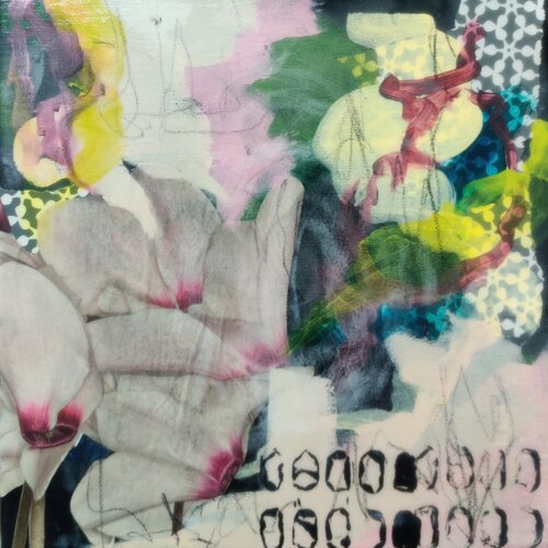 Poisonous Plant - Alpenveilchen di Hanne Paterno, Pittura in vendita su Singulart