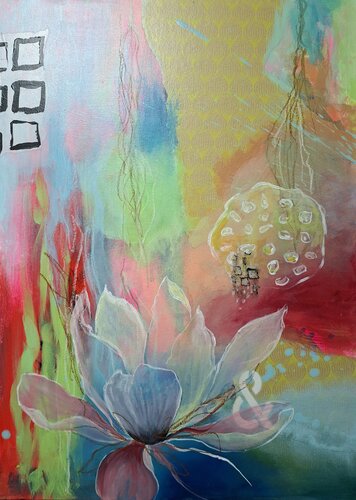 Ruhe II von Hanne Paterno, Malerei kaufen auf Singulart