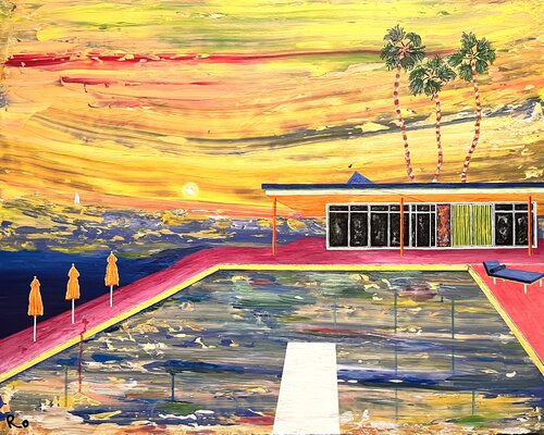 Sonnenaufgang by Roland (Rolany) Schmidt-Cornehl, 油畫 for Sale on Singulart