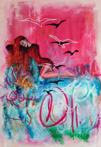 Rising Up von Saskia van Drunen, Malerei kaufen auf Singulart